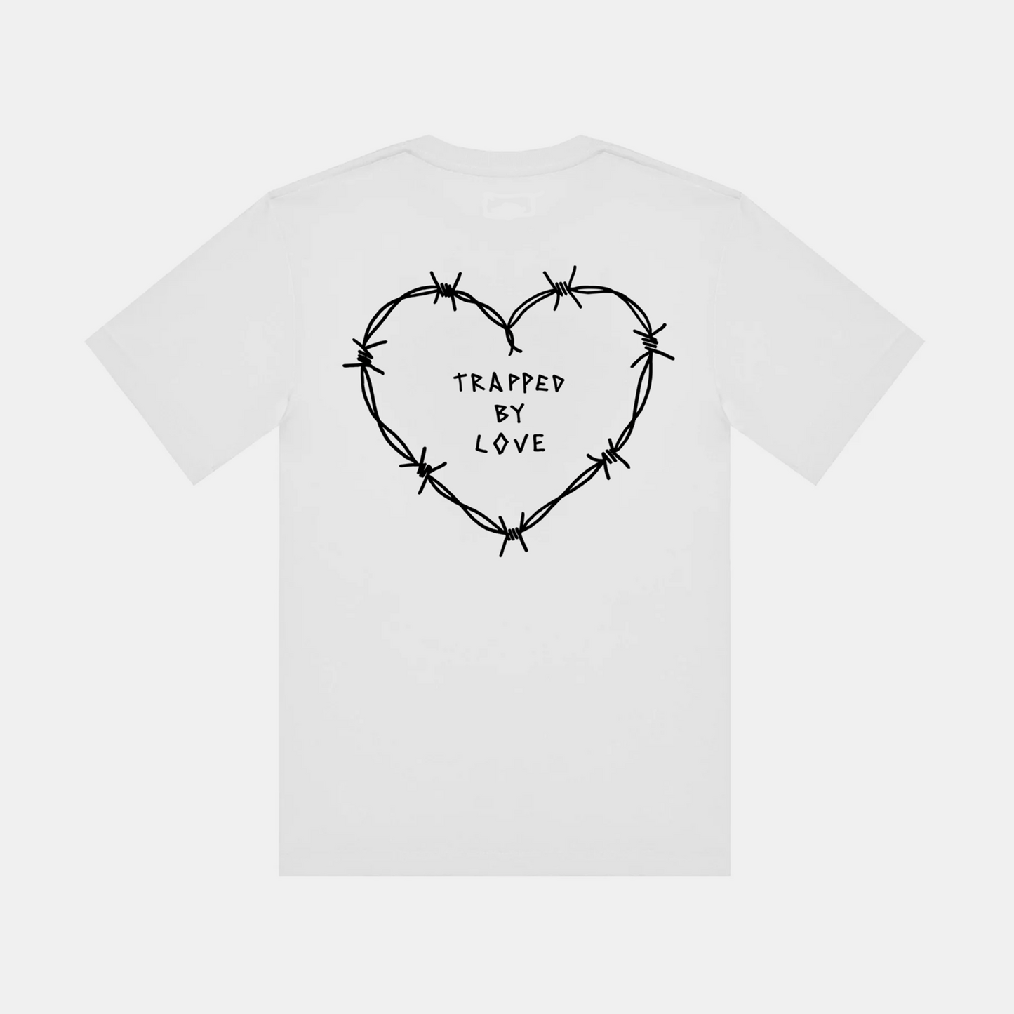 BARDED WIRE HEART TEE