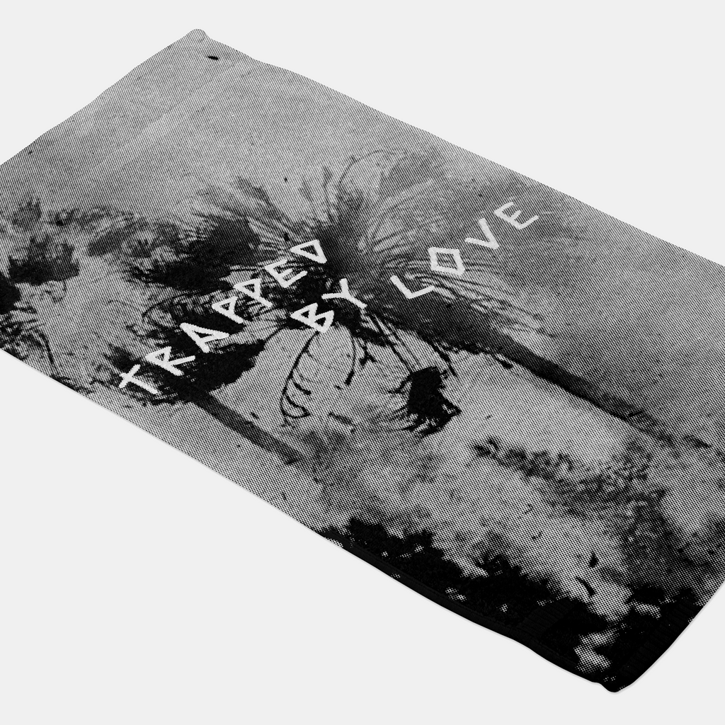 BURNING PALM TREES BEACH TOWEL