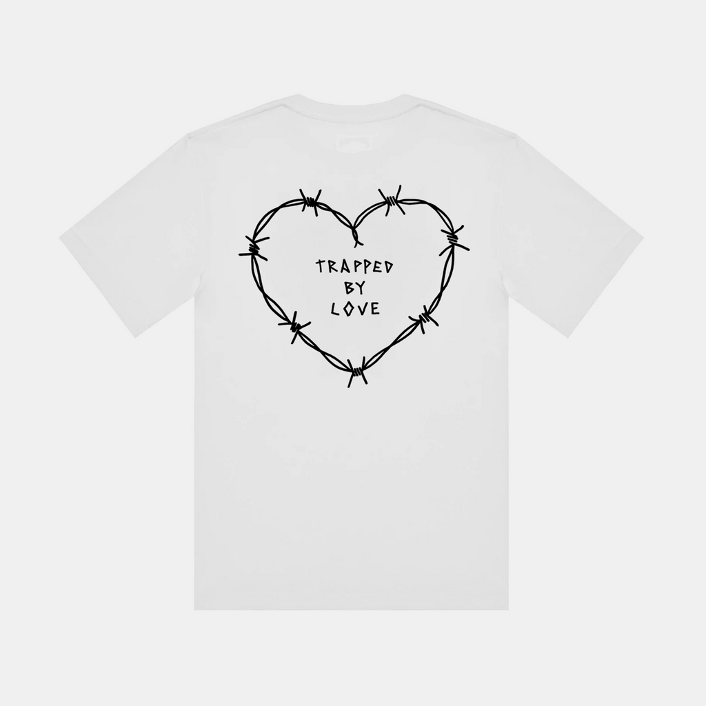 BARDED WIRE HEART TEE
