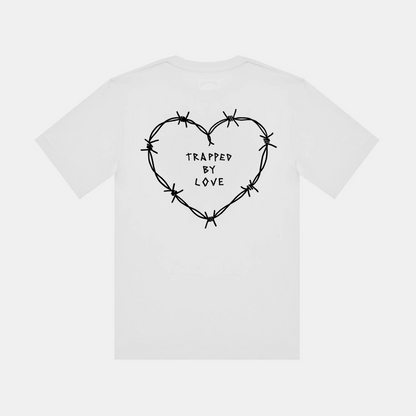 BARDED WIRE HEART TEE